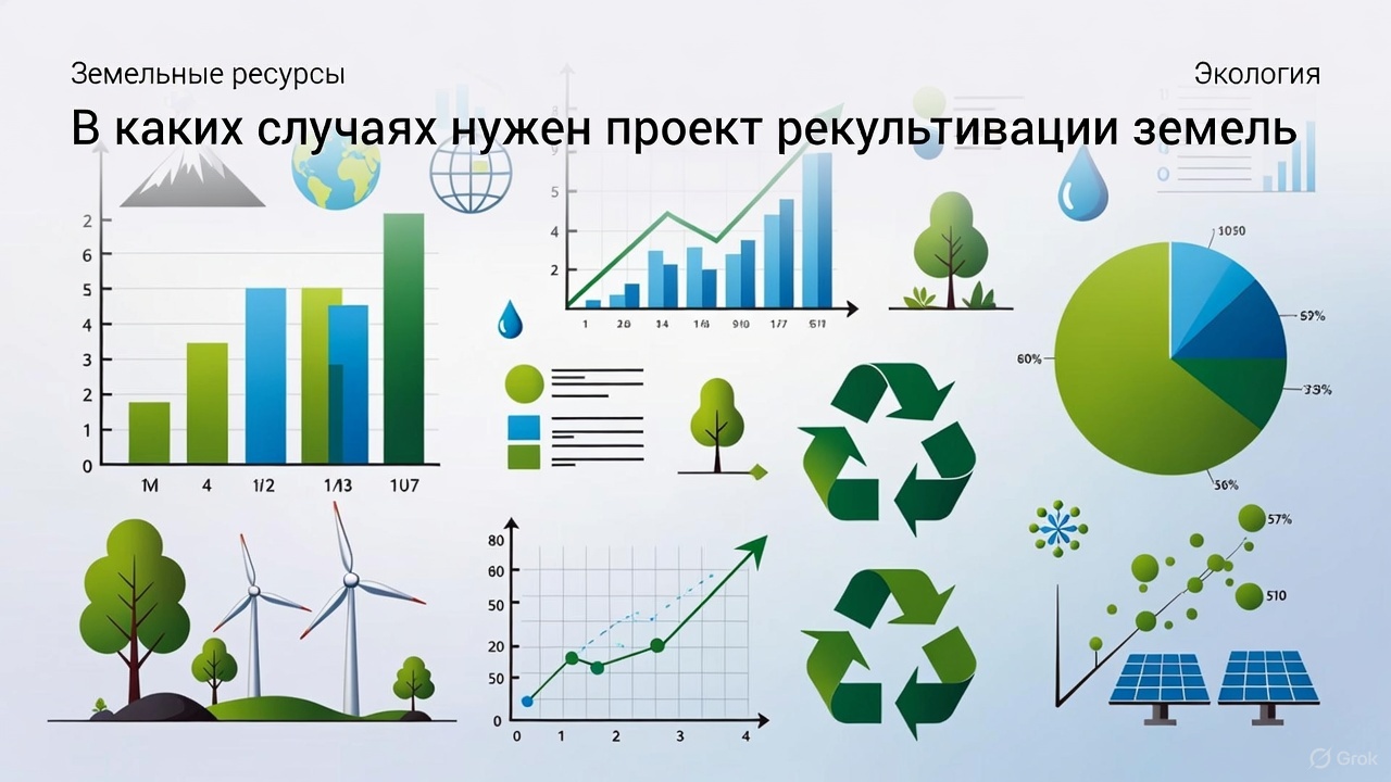 В каких случаях нужен проект рекультивации земель 2026: полный перечень ситуаций + блок-схема | Руководство