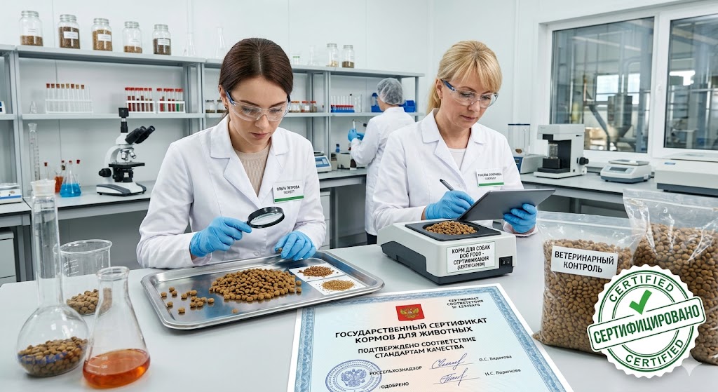 Сертификат на Корм для Животных 2026: Собаки, Кошки, ГОСТ Р