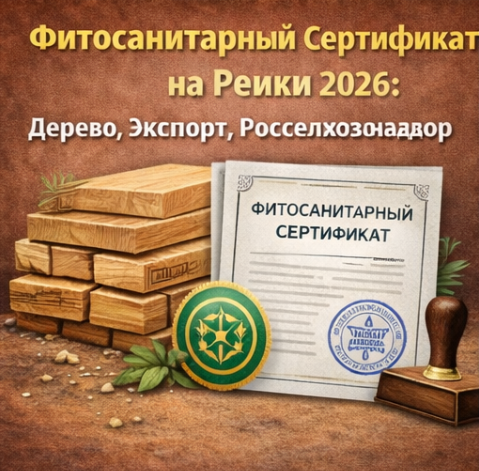 Фитосанитарный Сертификат на Рейки 2026: Дерево, Экспорт, Россельхознадзор